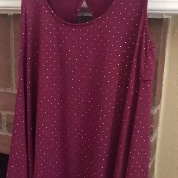 Rock & Republic Pink Purple Gold Sleeveless Small - Picture 3 of 8